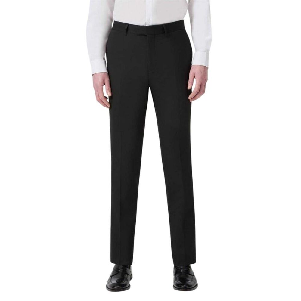 Twisted Tailor Mens Wedding Formal Trousers / Black